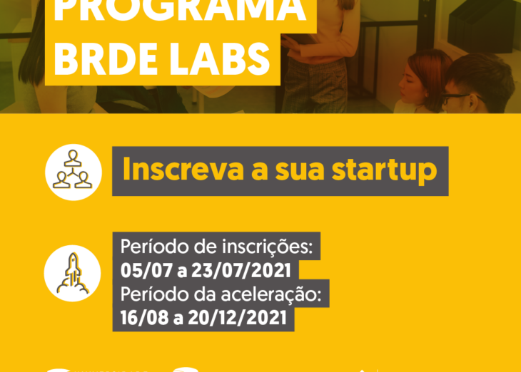 BRDE Labs abre inscrições para aceleração de startups conduzida pela Feevale