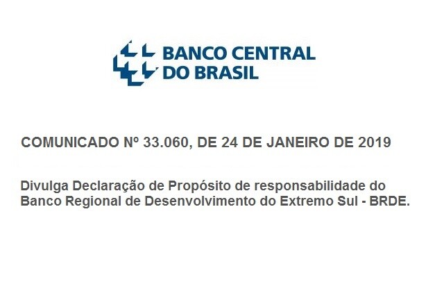 DECLARAÇÃO DE PROPÓSITO