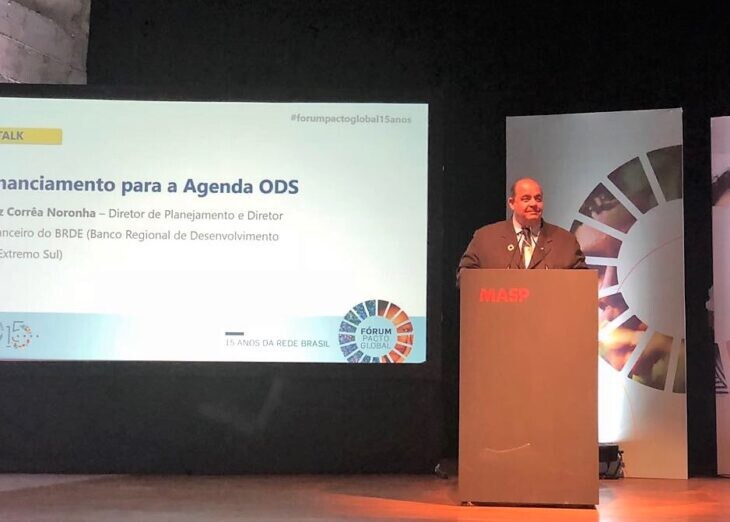 BRDE reafirma seu compromisso com os ODS no Fórum Pacto Global da Rede Brasil BRDE reafirma seu compromisso com os ODS no Fórum Pacto Global da Rede Brasil