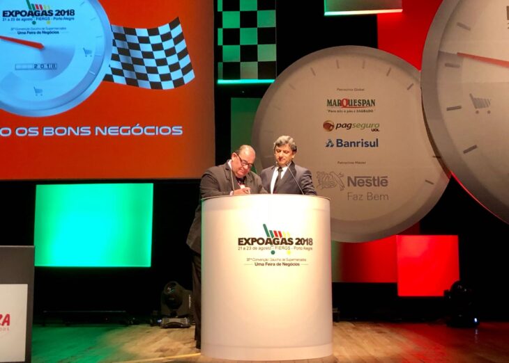 Na 37ª Expoagas, BRDE e AGAS firmam acordo de cooperação Na 37ª Expoagas, BRDE e AGAS firmam acordo de cooperação
