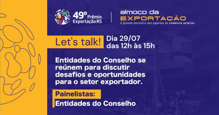 Prêmio Exportação RS terá evento de lançamento nesta quinta-feira   
