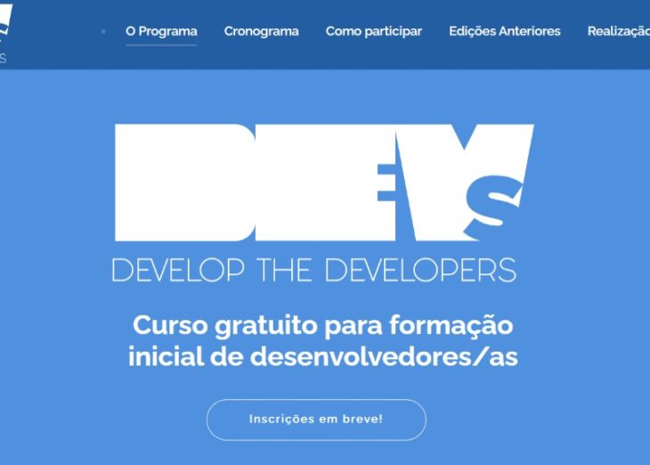 Programa de formação de jovens desenvolvedores da região Sul tem inscrições abertas