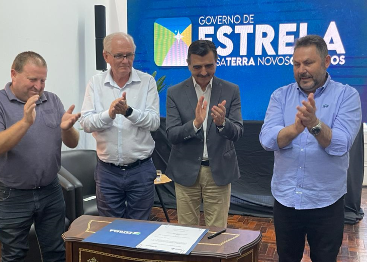 Com apoio do BRDE, prefeitura de Estrela investirá R$ 15 milhões em obras de pavimentação