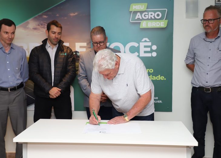 Produtor rural irá ampliar área irrigada com financiamento do BRDE