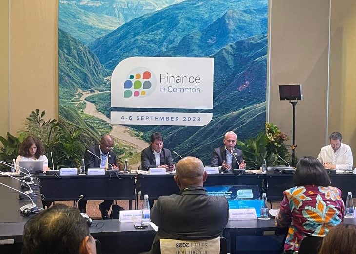 BRDE tem encontro com parceiros internacionais durante cúpula financeira