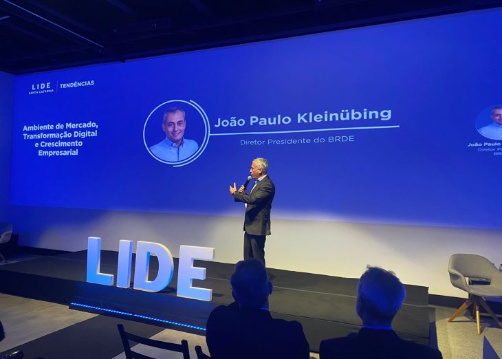 Presidente do BRDE participa do LIDE Tendências SC sobre estratégias de impulsionamento empresarial