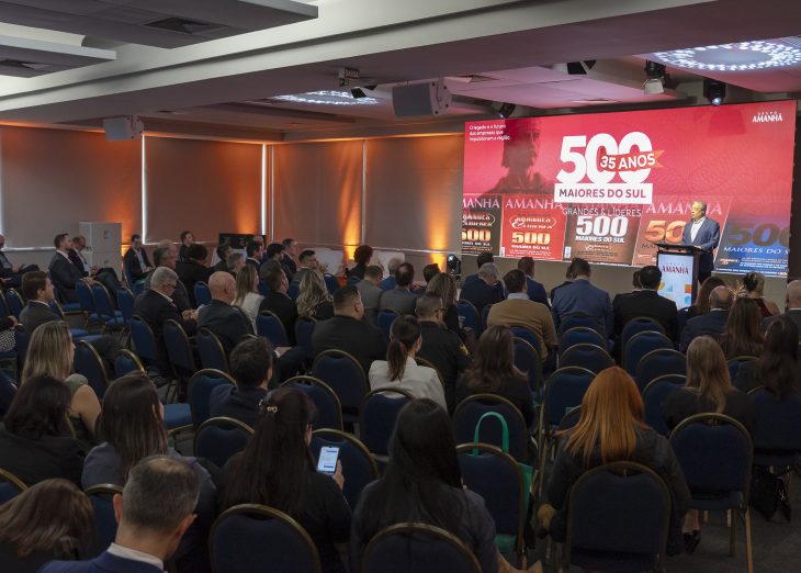 BRDE está entre as maiores empresas do Sul do país no ranking da Revista Amanhã BRDE está entre as maiores empresas do Sul do país no ranking da Revista Amanhã